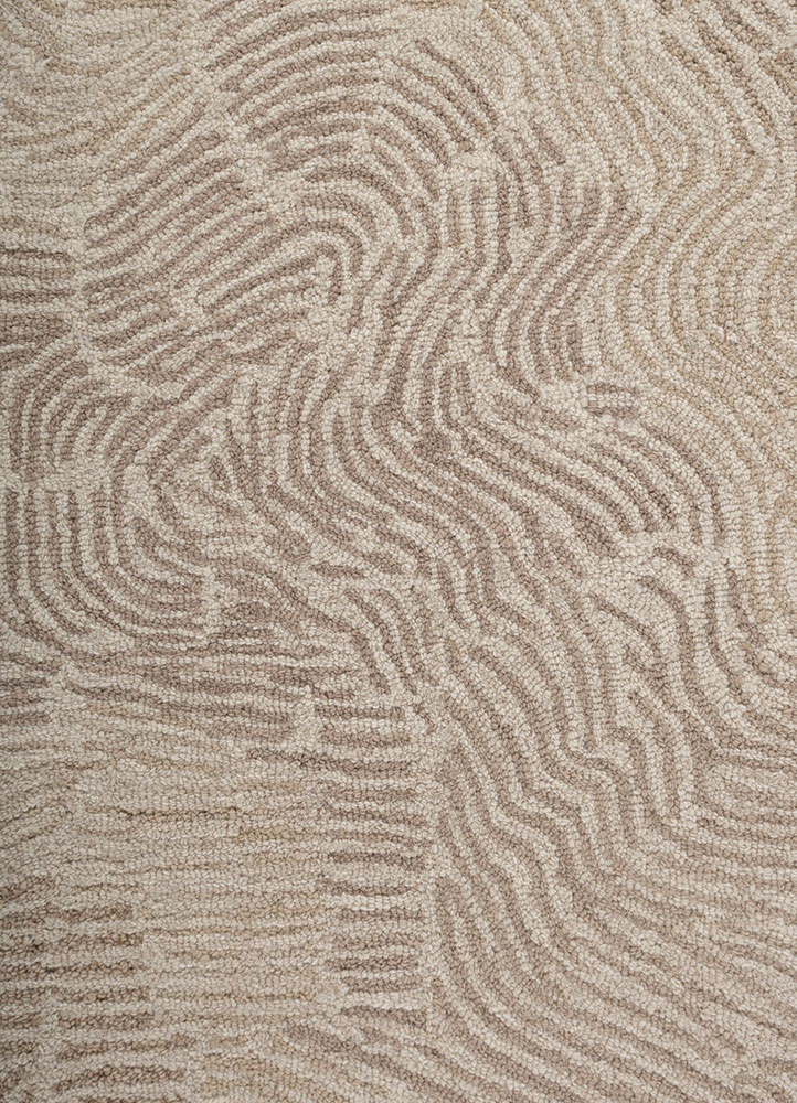 pathways multi wool hand tufted Rug - CloseUp
