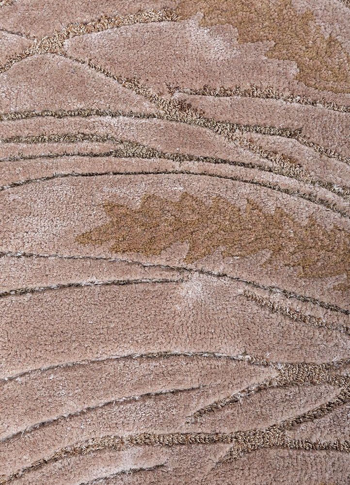 aurelia ivory wool and viscose hand tufted Rug - CloseUp