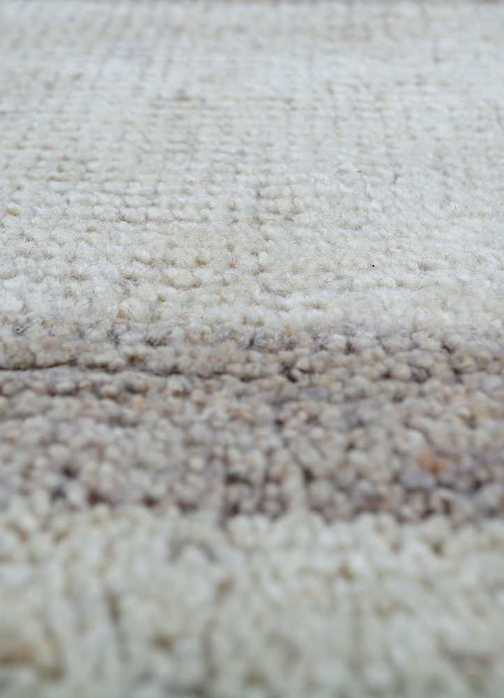 manifest ivory afghan wool hand knotted Rug - CloseUp