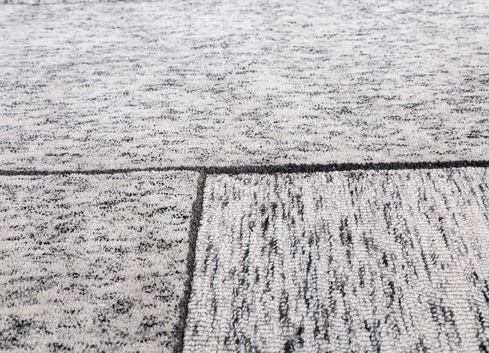cera ivory wool hand tufted Rug - CloseUp