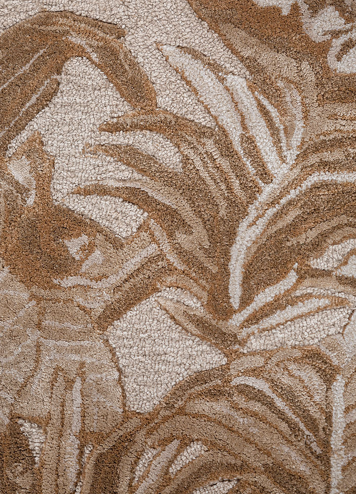 aurelia ivory wool and viscose hand tufted Rug - CloseUp
