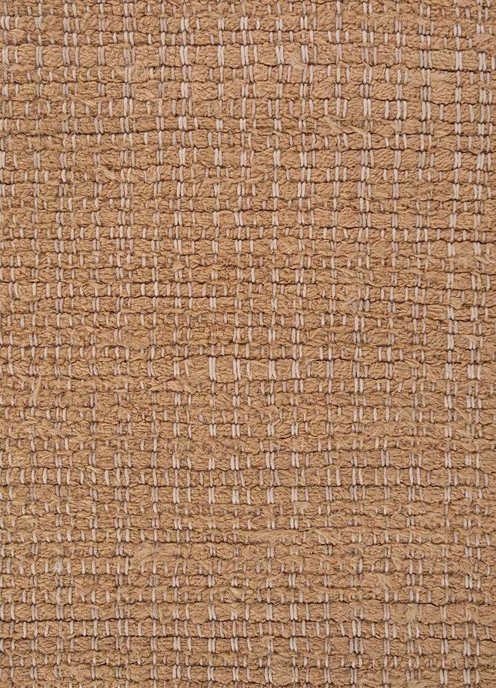 nomadic threads beige and brown jute and hemp flat weaves Rug - CloseUp