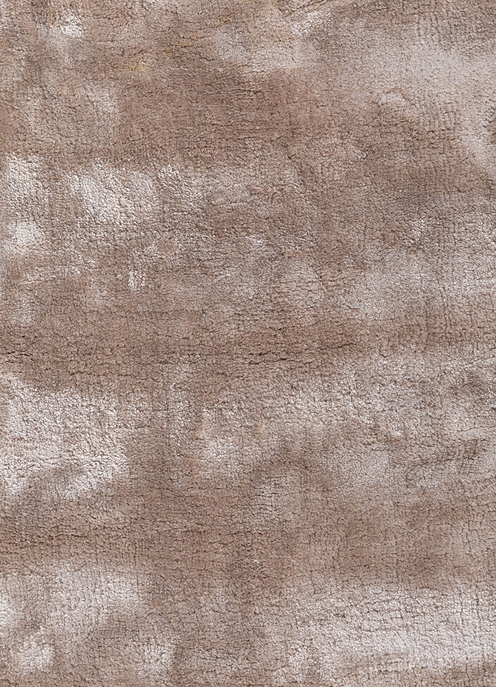 basis grey and black viscose hand loom Rug - CloseUp