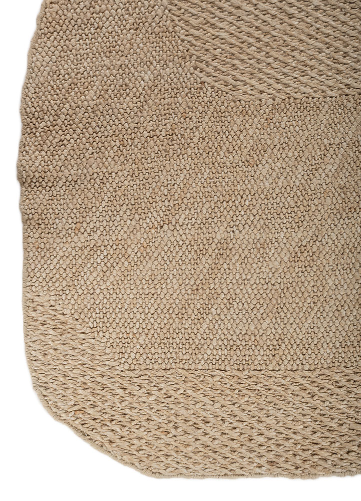 nomadic threads ivory jute and hemp flat weaves Rug - Corner