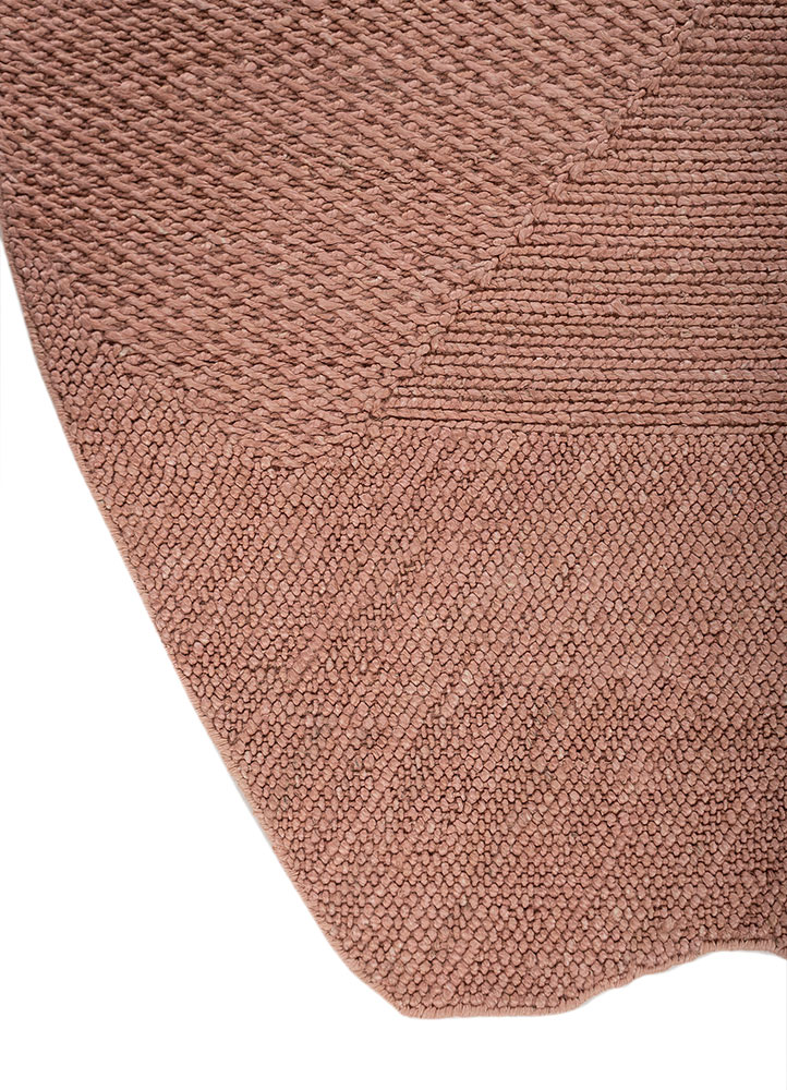 nomadic threads red and orange jute and hemp flat weaves Rug - Corner