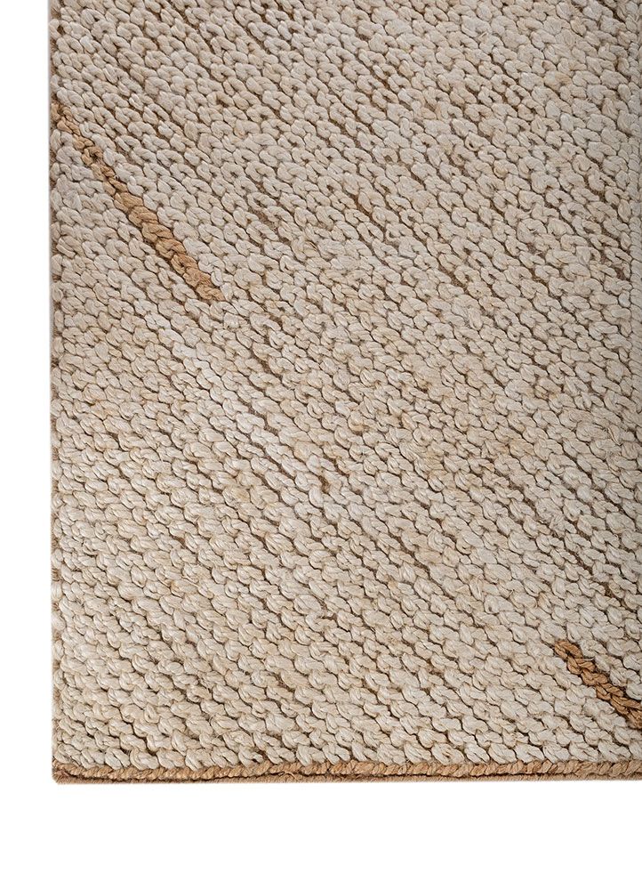 nomadic threads ivory jute and hemp flat weaves Rug - Corner