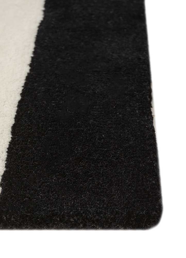adrift ivory wool hand tufted Rug - Corner