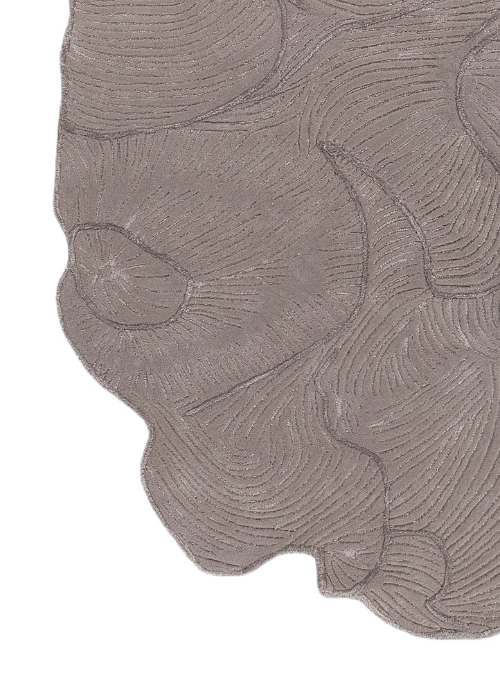 aurelia grey and black wool and viscose hand tufted Rug - Corner