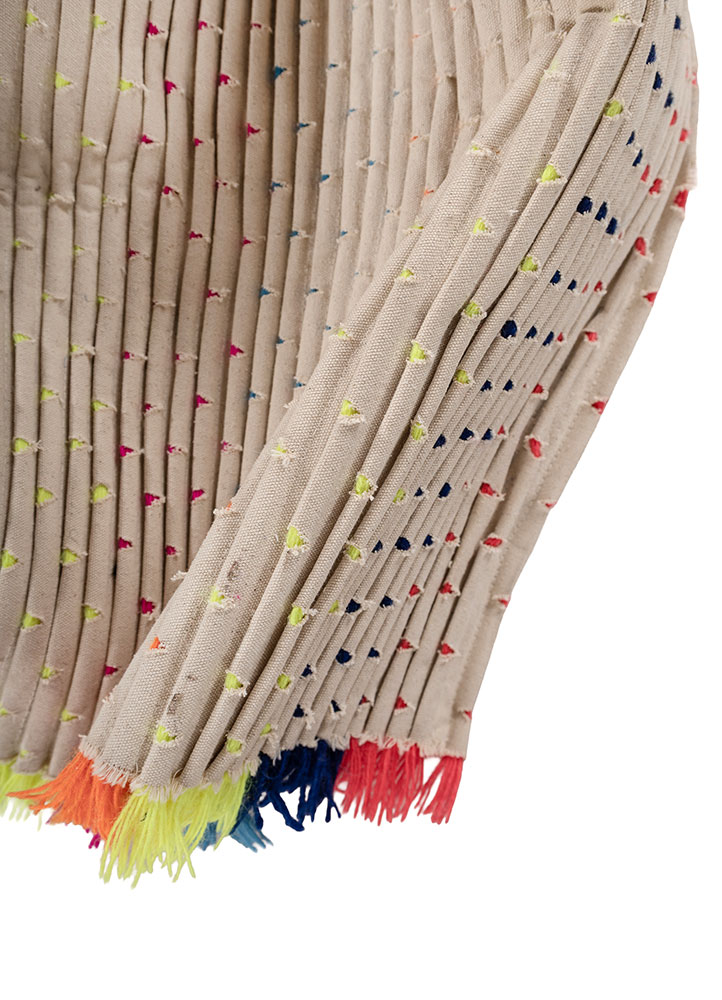 wall installation ivory wool wall art WALL ART & TAPESTRY - Corner