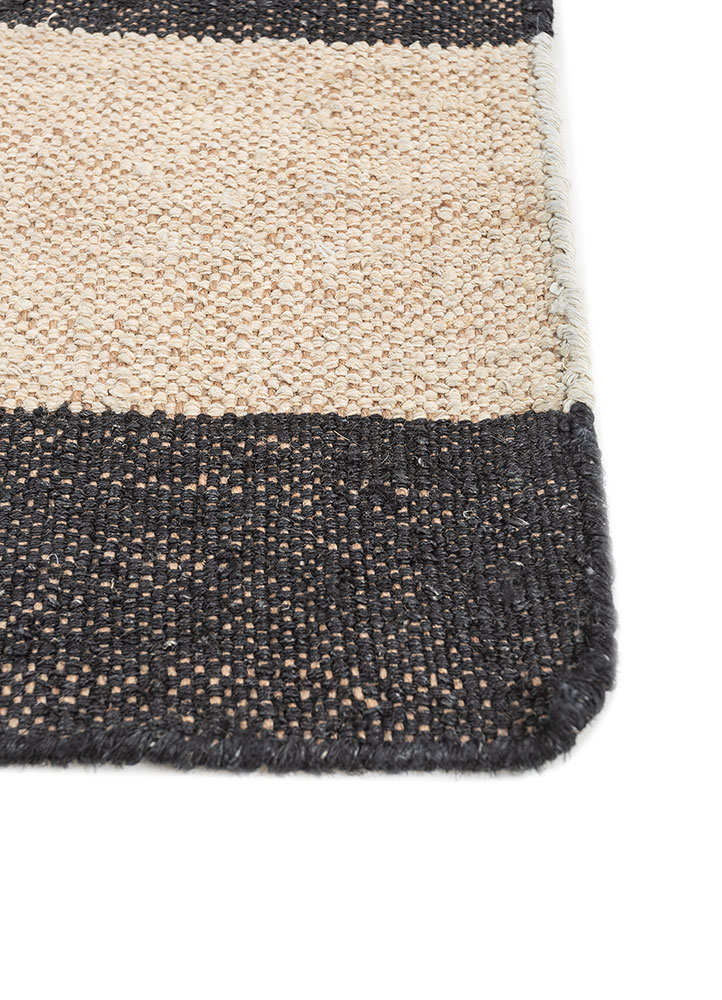 nomadic threads ivory jute and hemp flat weaves Rug - Corner
