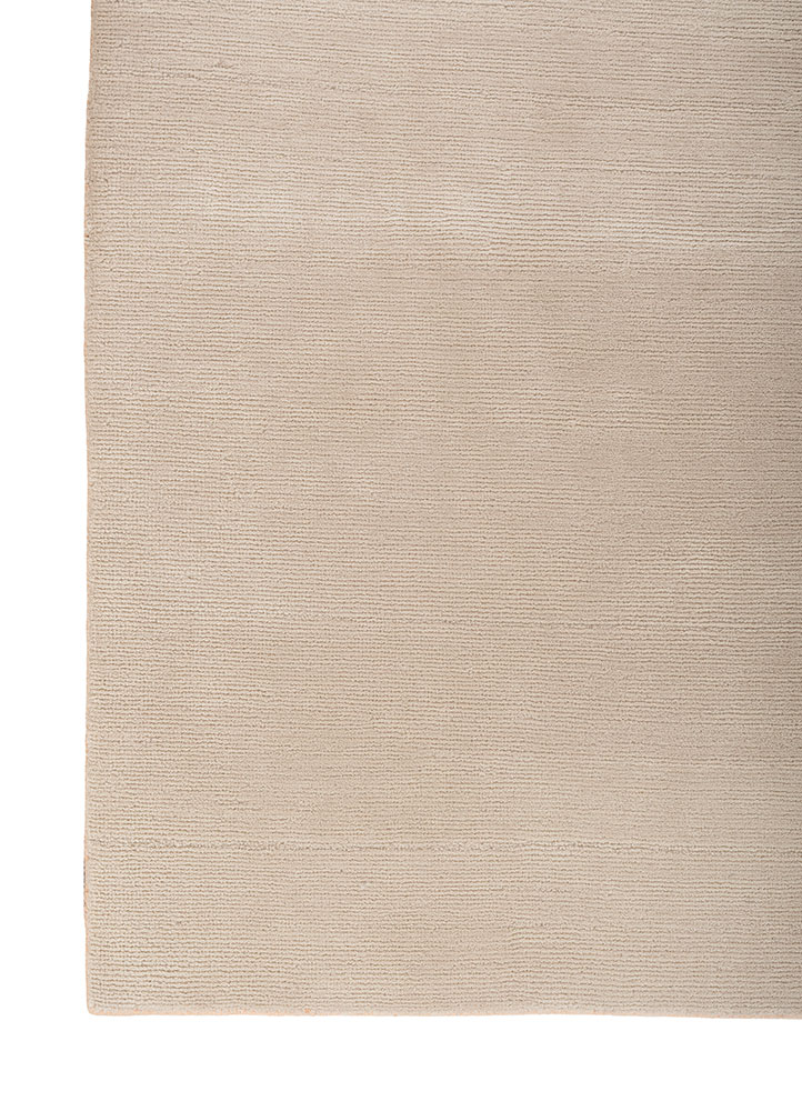 sthir red and orange wool hand knotted Rug - Corner