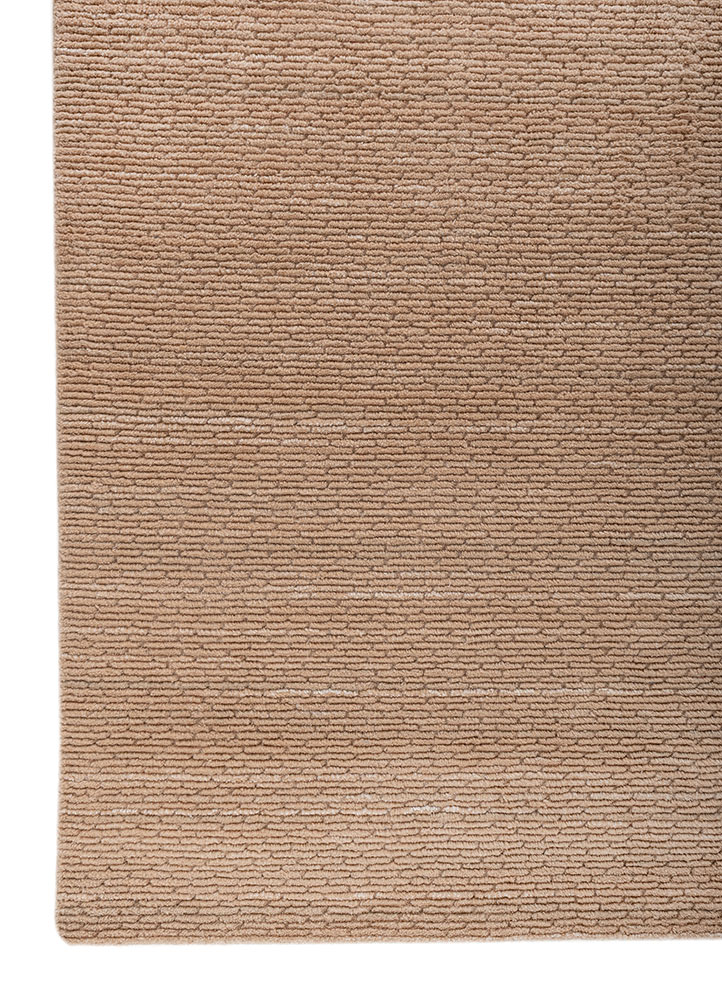 basis red and orange polyester hand loom Rug - Corner