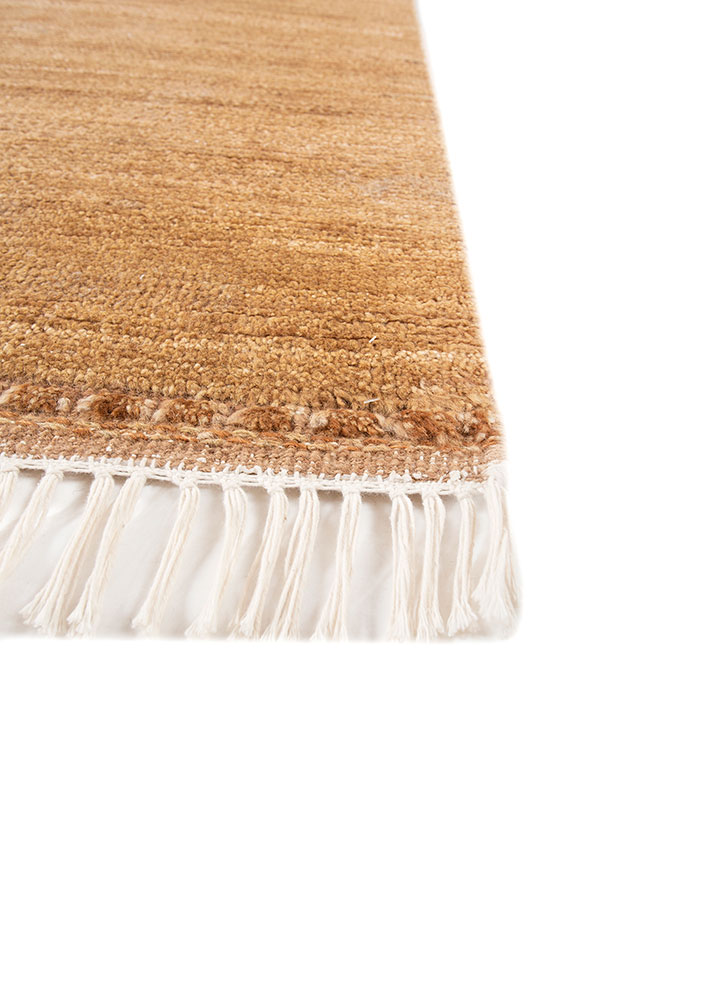 entropy red and orange afghan wool hand knotted Rug - Corner