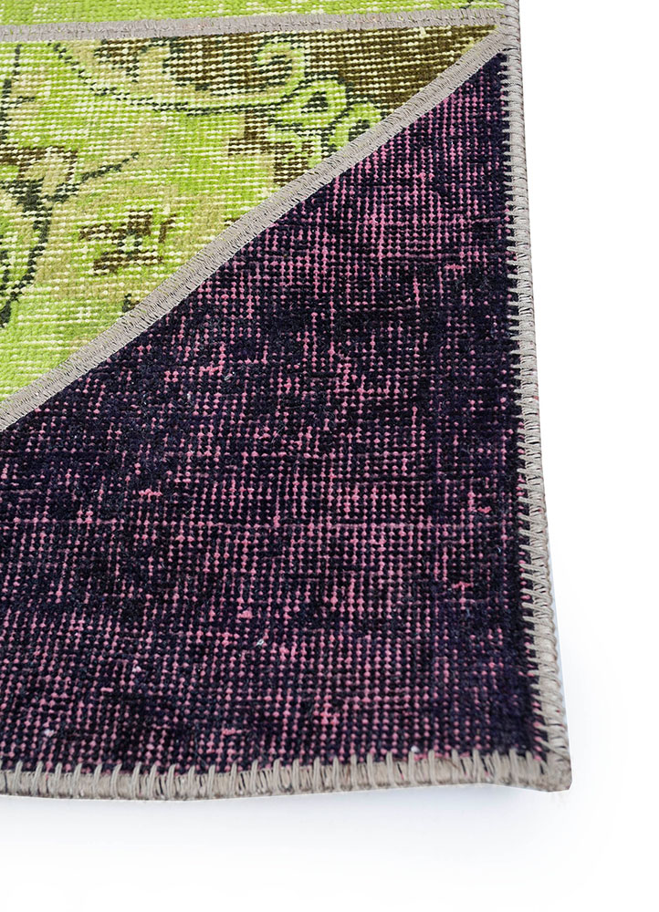 provenance multi wool hand knotted Rug - Corner