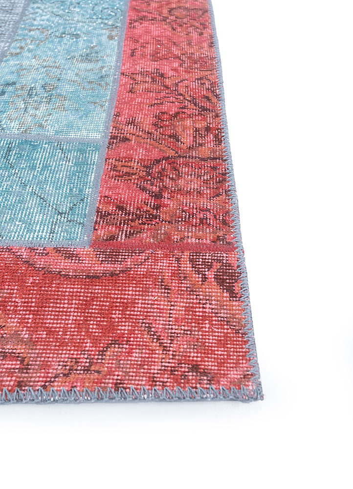 provenance multi wool hand knotted Rug - Corner