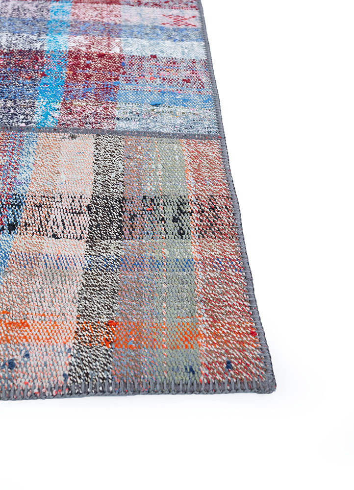 provenance multi wool hand knotted Rug - Corner