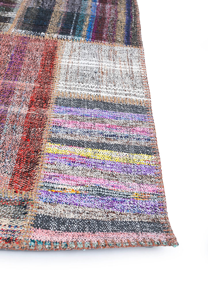 provenance multi wool hand knotted Rug - Corner