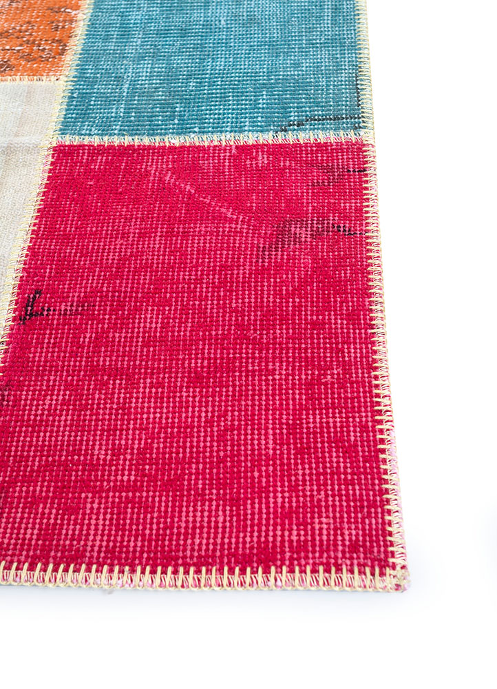 provenance multi wool hand knotted Rug - Corner