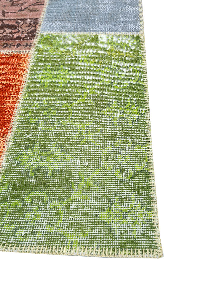 provenance multi wool hand knotted Rug - Corner