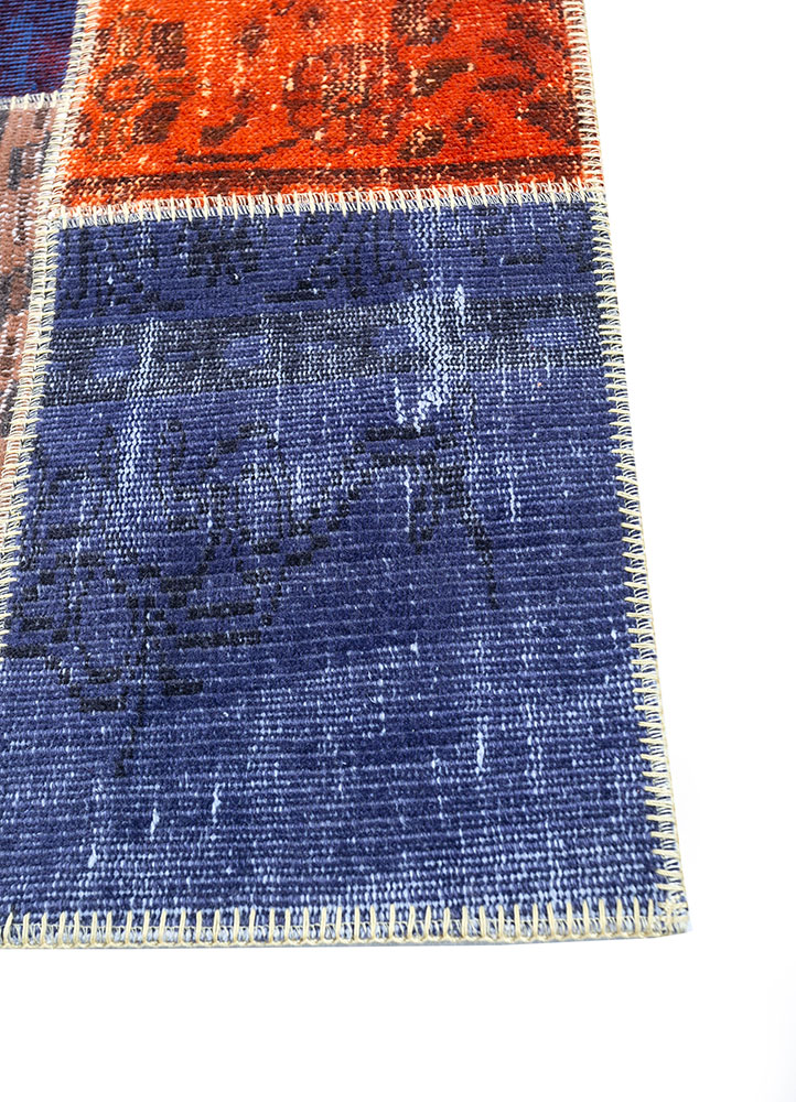 provenance multi wool hand knotted Rug - Corner