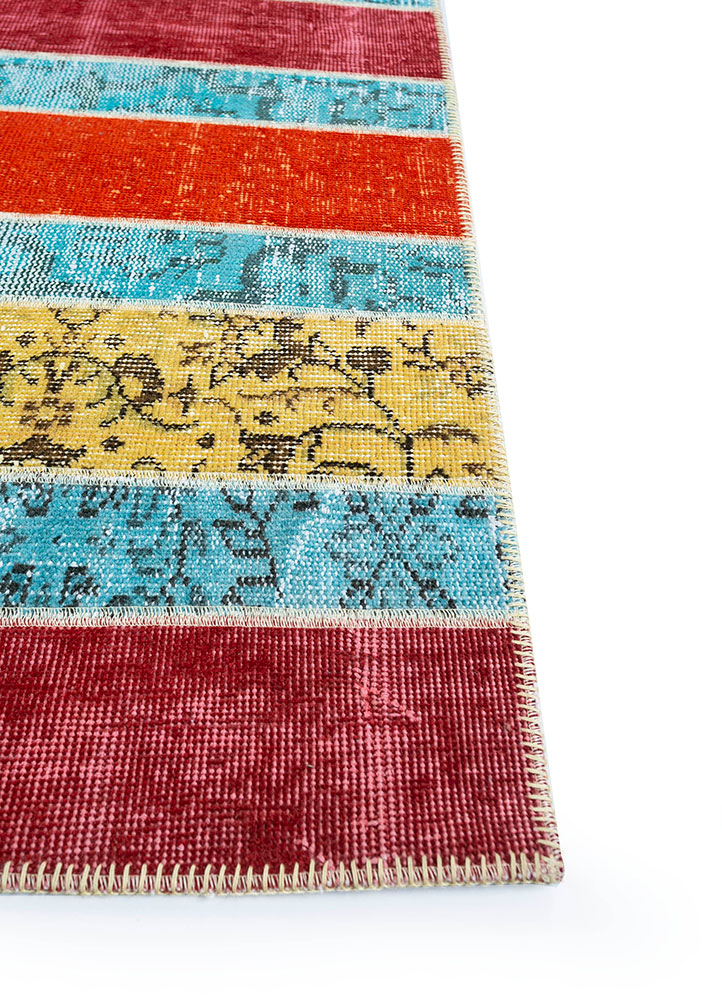 provenance multi wool hand knotted Rug - Corner