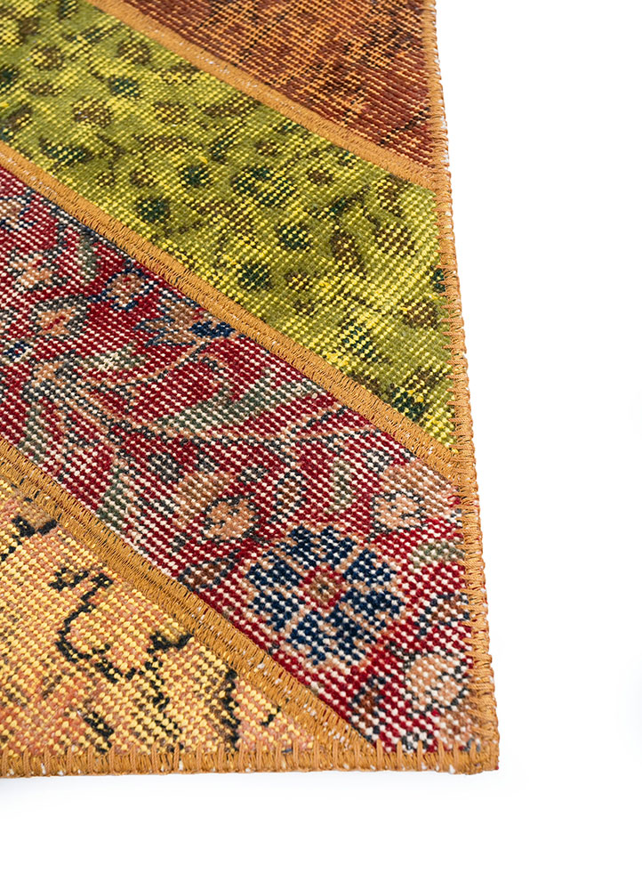 provenance multi wool hand knotted Rug - Corner