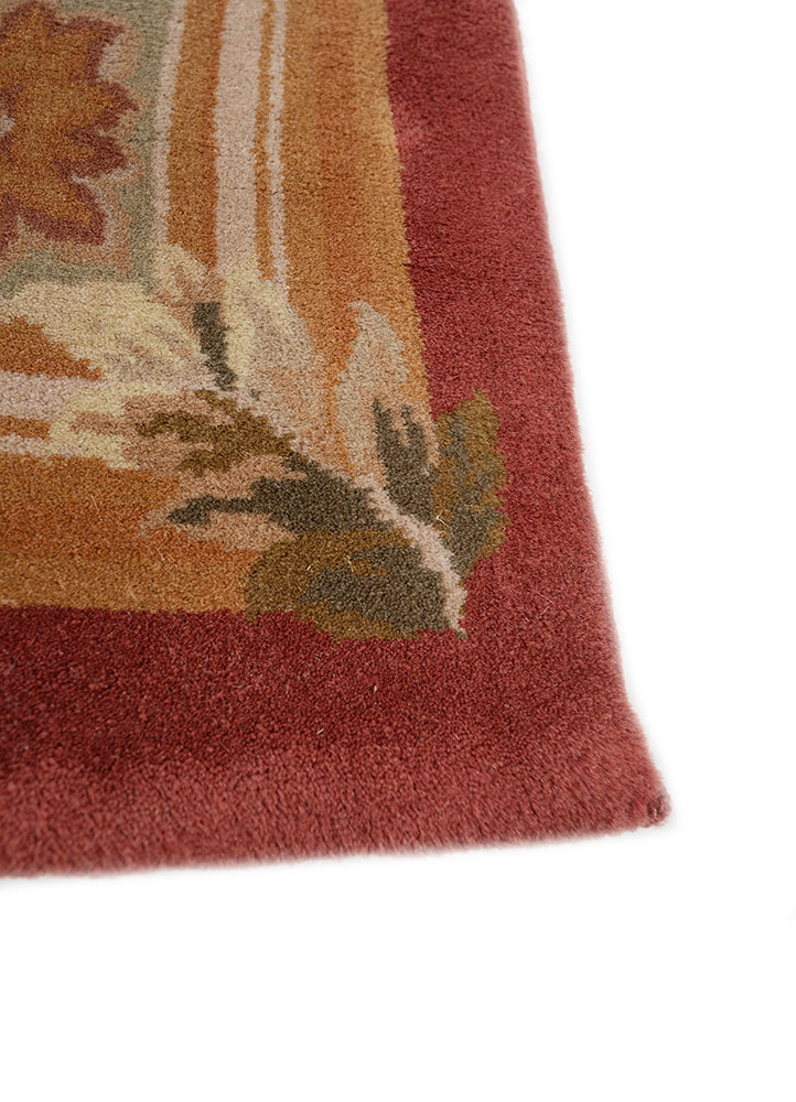 wall art green wool hand knotted WALL ART & TAPESTRY - Corner