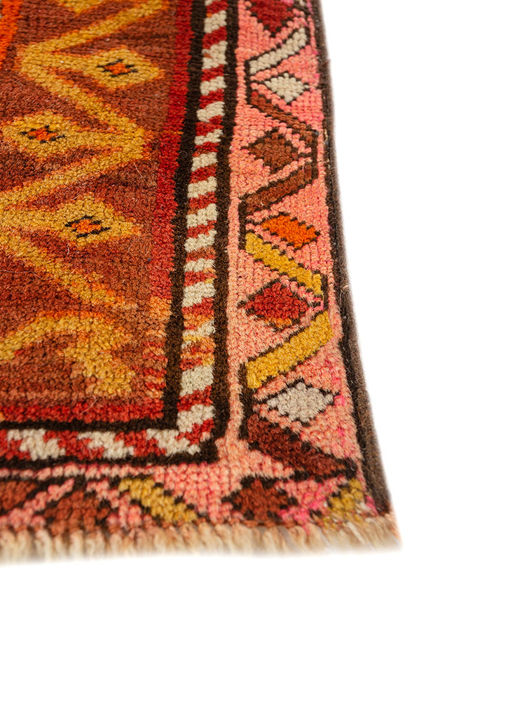 aalam grey and black wool flat weaves Rug - Corner
