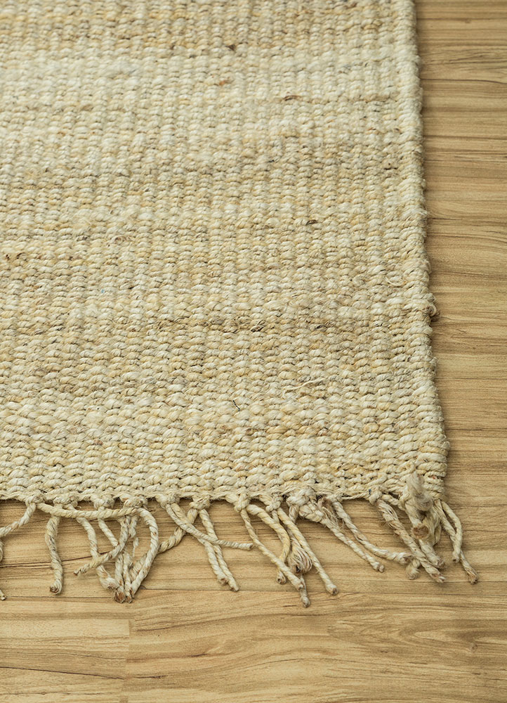 nomadic threads beige and brown jute and hemp flat weaves Rug - Corner