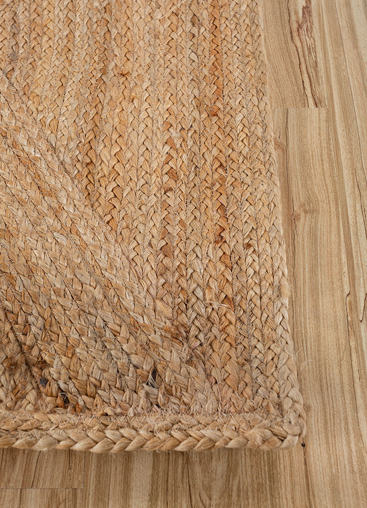 nomadic threads beige and brown jute and hemp flat weaves Rug - Corner