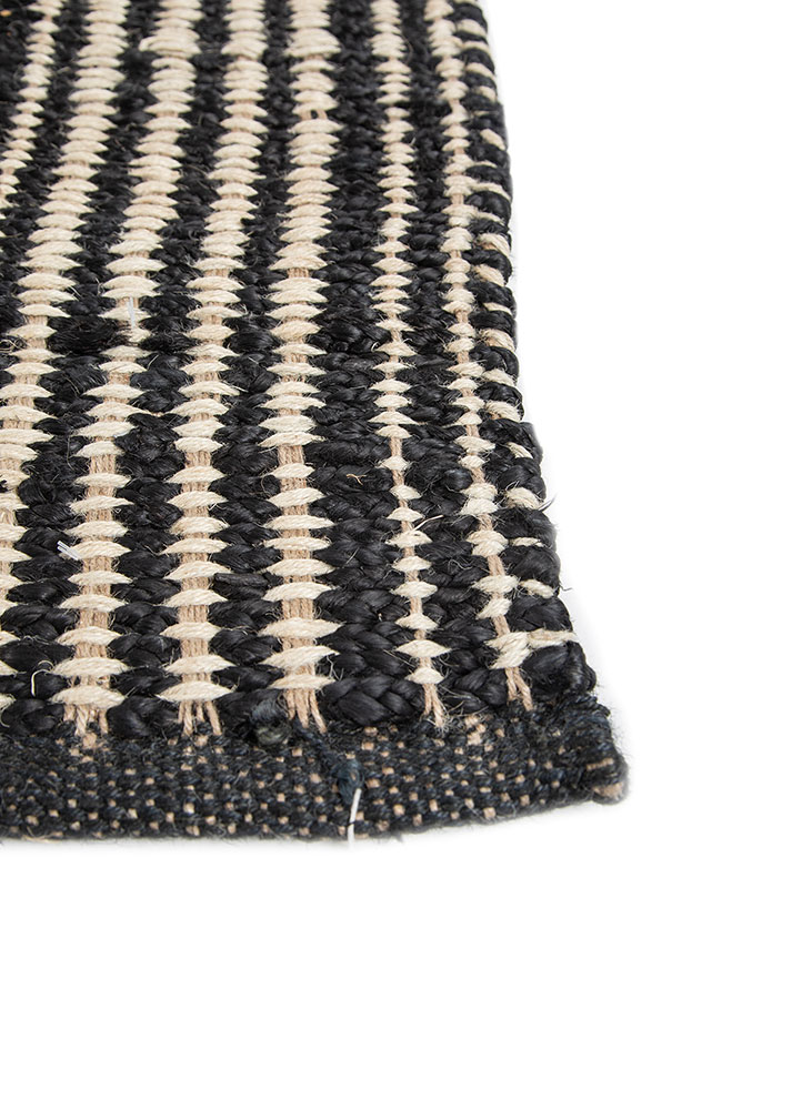nomadic threads beige and brown jute and hemp flat weaves Rug - Corner