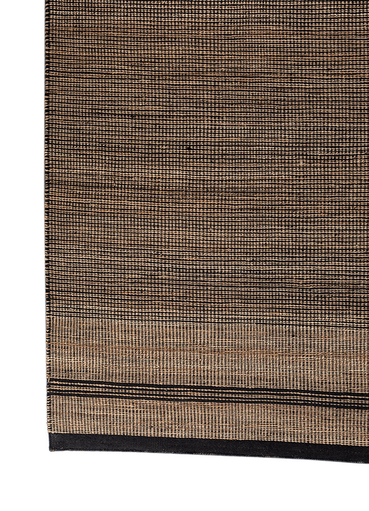 nomadic threads beige and brown jute and hemp flat weaves Rug - Corner
