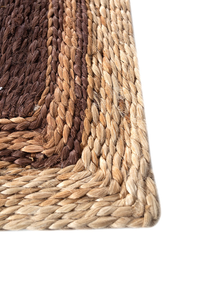 nomadic threads ivory jute and hemp flat weaves Rug - Corner