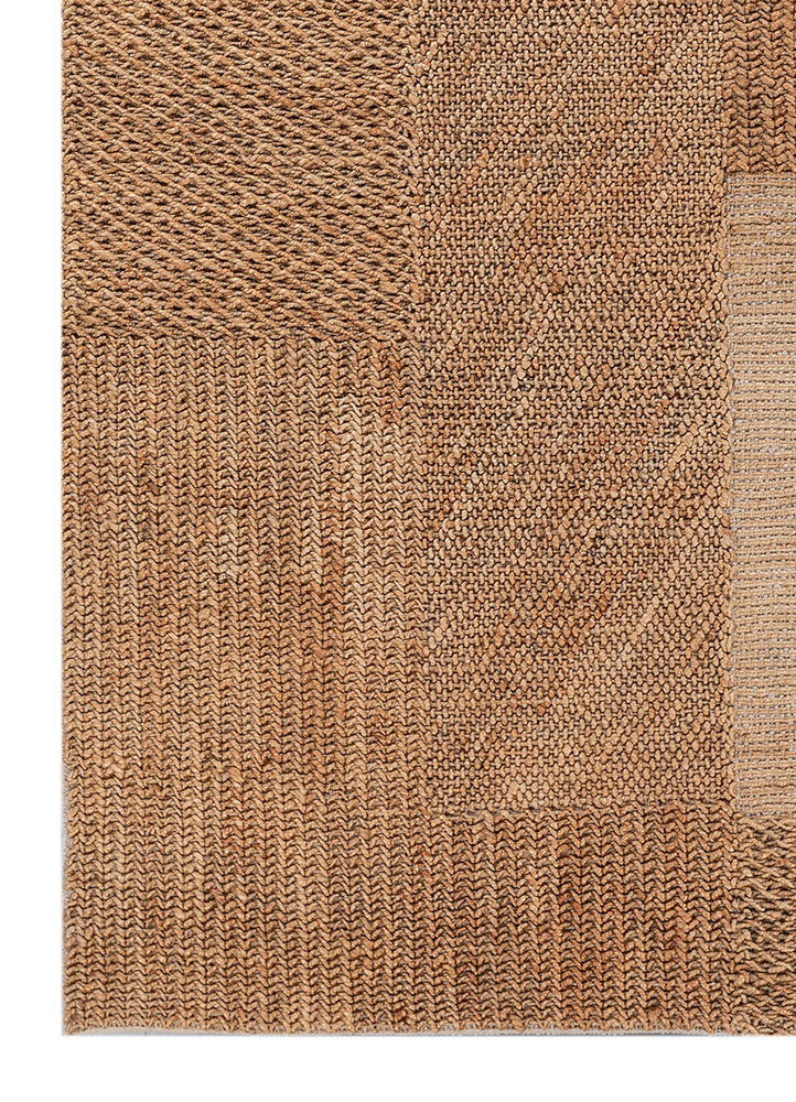 nomadic threads beige and brown jute and hemp flat weaves Rug - Corner