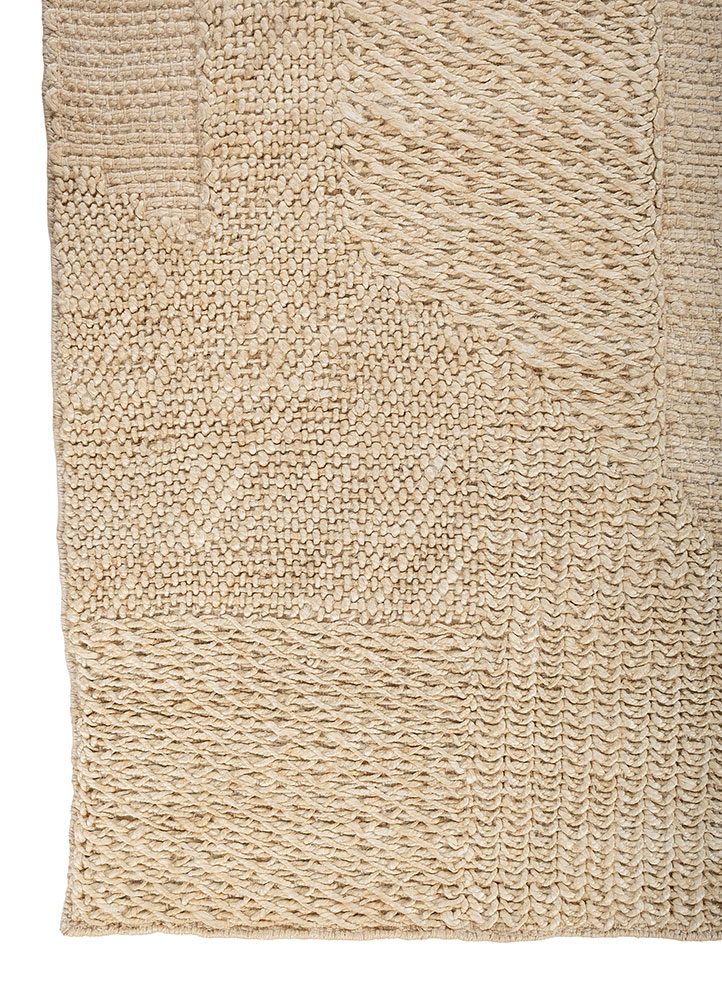 nomadic threads ivory jute and hemp flat weaves Rug - Corner
