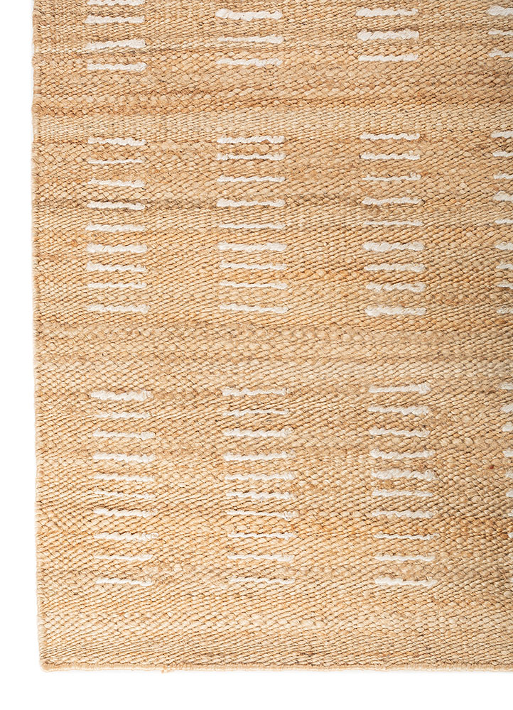 nomadic threads beige and brown jute and hemp flat weaves Rug - Corner