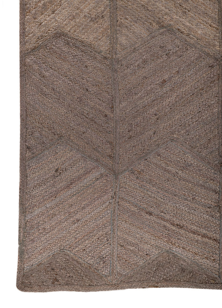 nomadic threads ivory jute and hemp flat weaves Rug - Corner