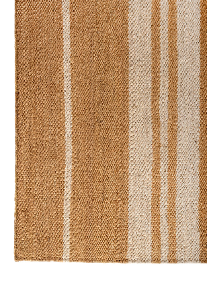 nomadic threads beige and brown jute and hemp flat weaves Rug - Corner