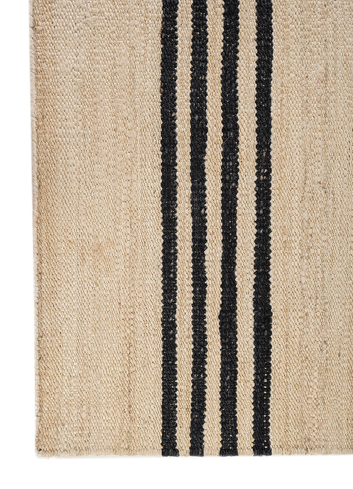 nomadic threads ivory jute and hemp flat weaves Rug - Corner
