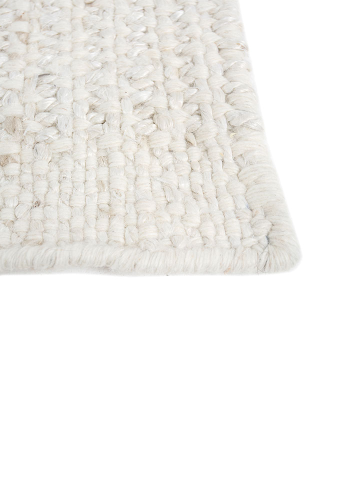 nomadic threads ivory jute and hemp flat weaves Rug - Corner