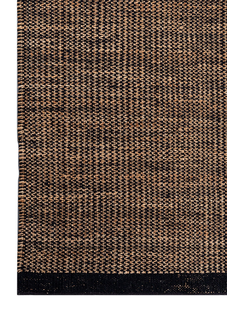 nomadic threads beige and brown jute and hemp flat weaves Rug - Corner