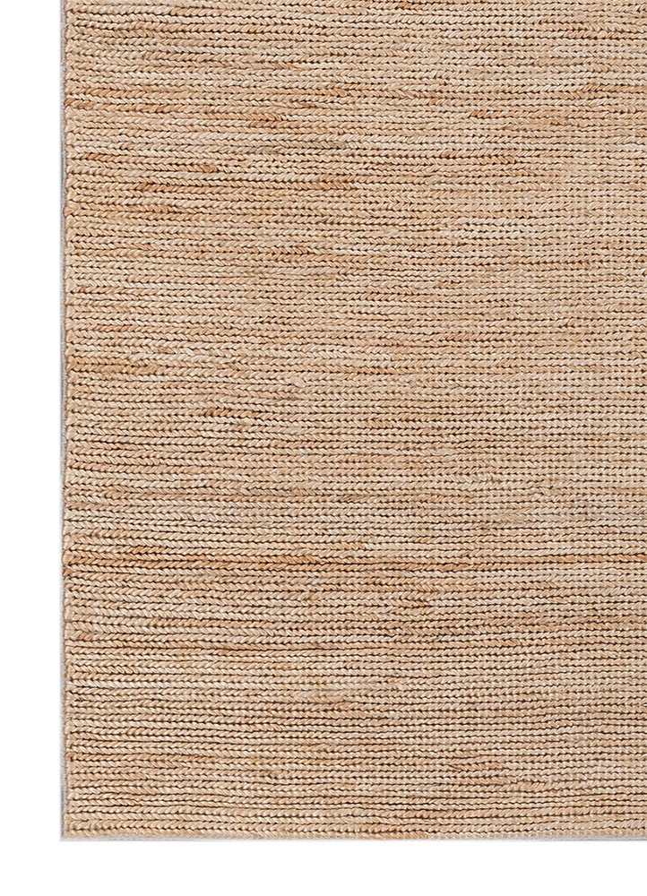nomadic threads beige and brown jute and hemp flat weaves Rug - Corner