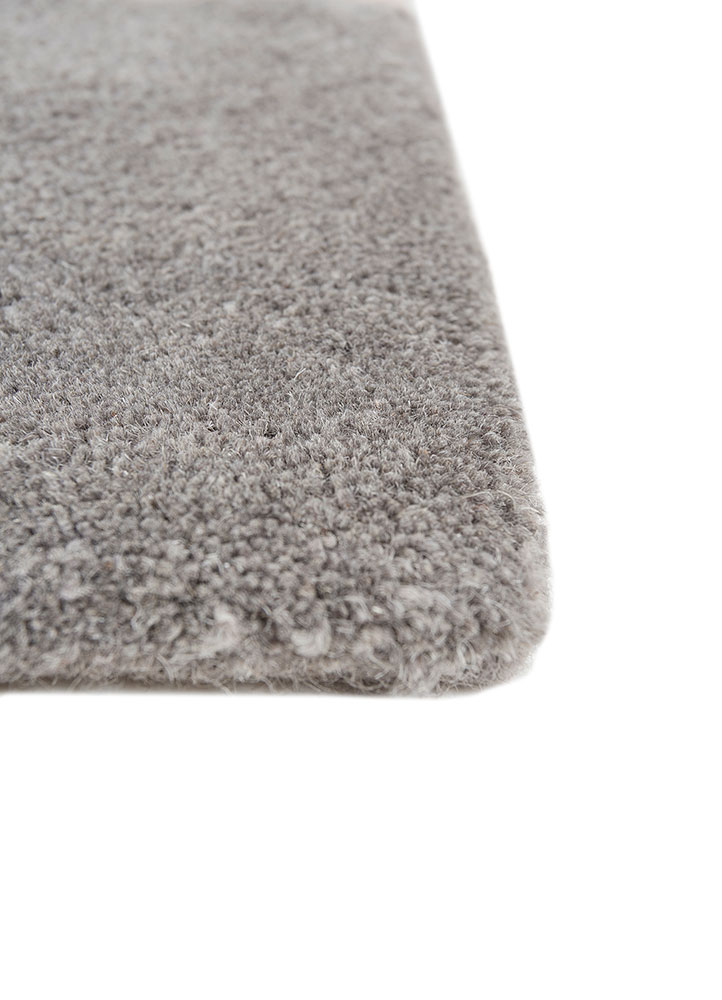 caliedo blue wool hand tufted Rug - Corner