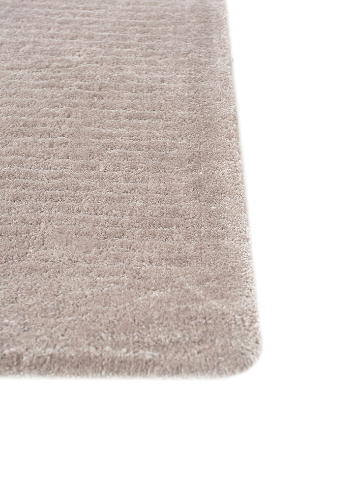 cera grey and black viscose  Rug - Corner