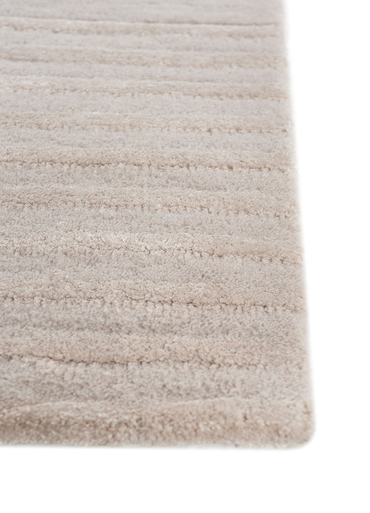 pathways grey and black wool and viscose  Rug - Corner