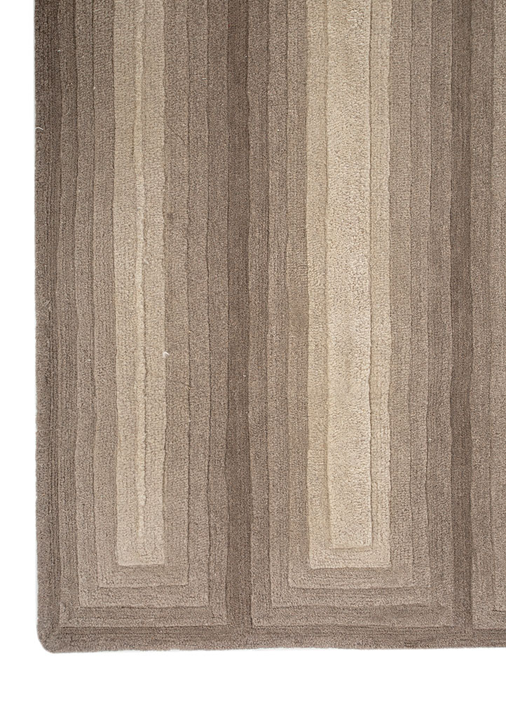 caliedo gold wool hand tufted Rug - Corner