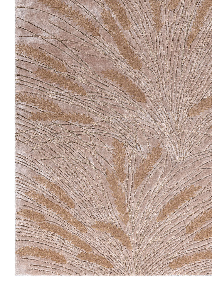 aurelia ivory wool and viscose hand tufted Rug - Corner