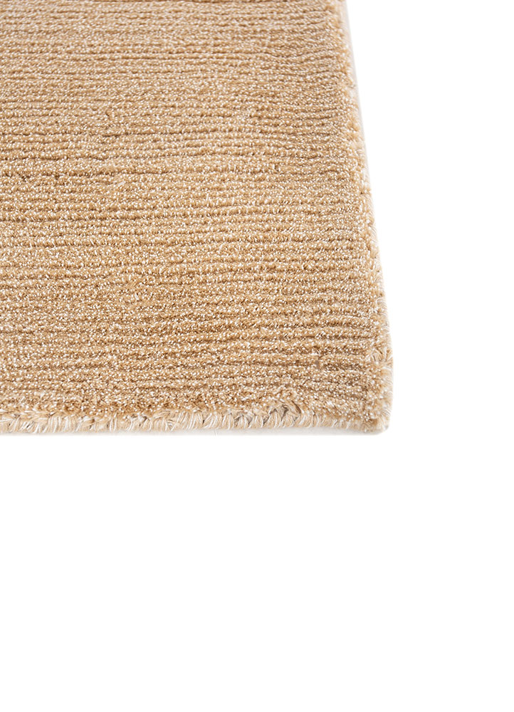saga grey and black acrylic hand loom Rug - Corner