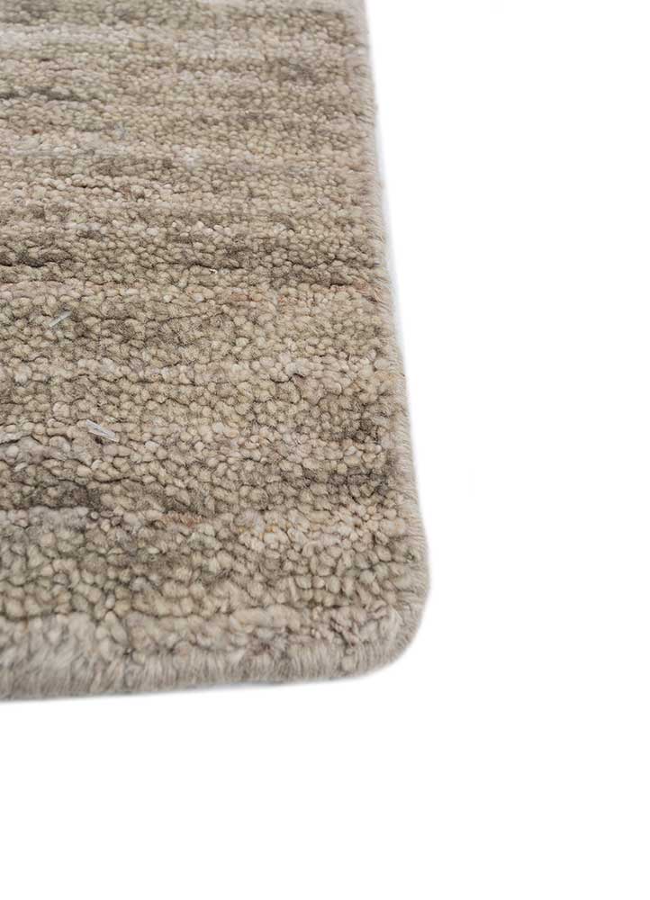 manifest ivory afghan wool hand knotted Rug - Corner