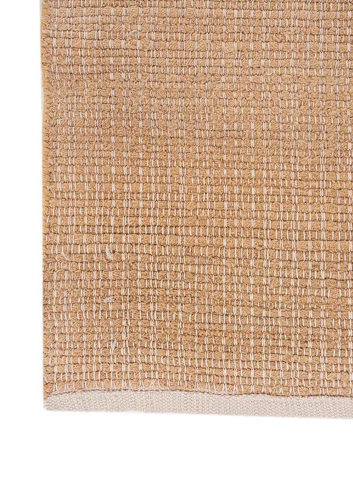 nomadic threads beige and brown jute and hemp flat weaves Rug - Corner